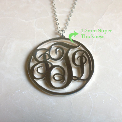 3 Initial Necklace