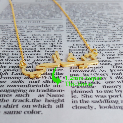 Arabic Calligraphy Necklace