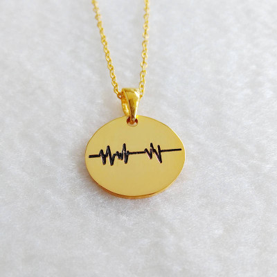 Beating Heart Pulse Necklace
