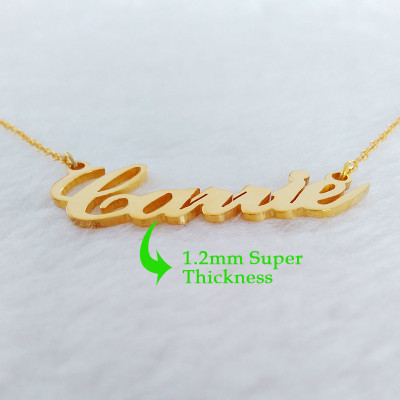 Carrie Jewelry Personalized Name Necklace Sex and City Name Jewelry Fashion Customized Name Jewelry Best gift for Mom Christmas Gift