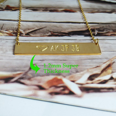 Engraved Name Necklace