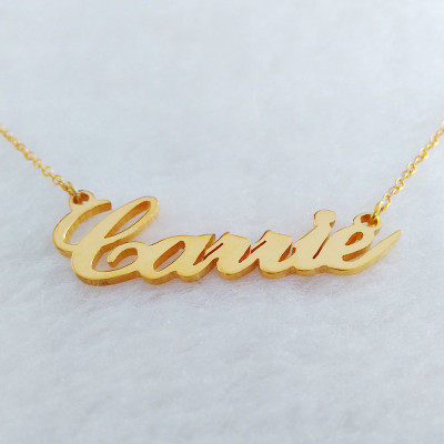 Gold Personalized Name Necklace