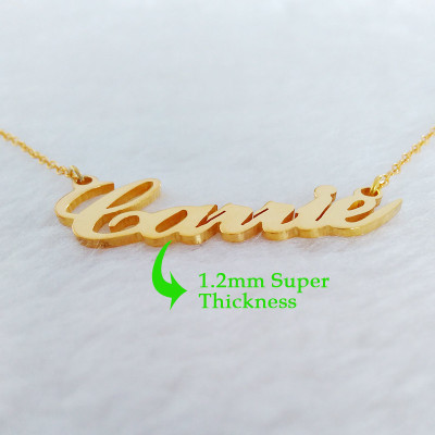 Gold Personalized Name Necklace