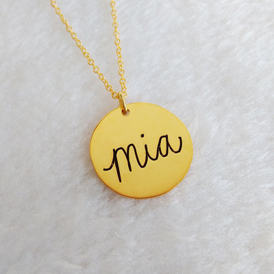 Gold Signature Necklace