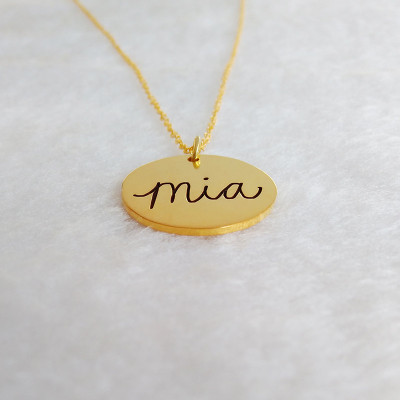 Gold Signature Necklace