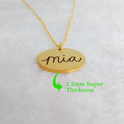 Gold Signature Necklace