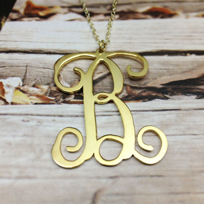 One Letter Necklace