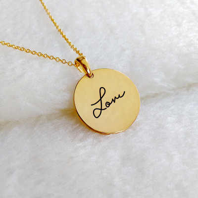 Personal Signature Necklace