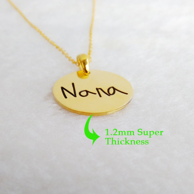 Personalized Handwritting Necklace