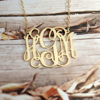 Personalized Monogram Necklace