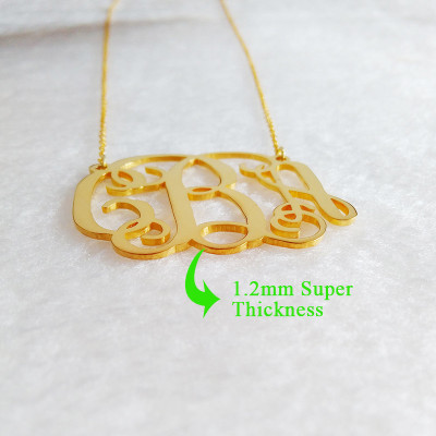 Personalized Monogram Necklace