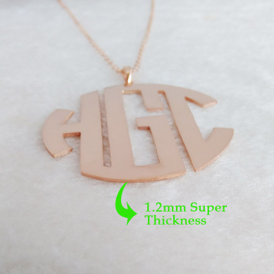 Personalized Monogram Necklace