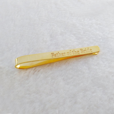 Personalized Name Tie Clip