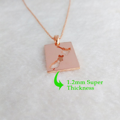 Personalized New Zealand Necklace
