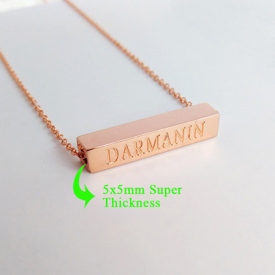 Personalized Punched Necklace