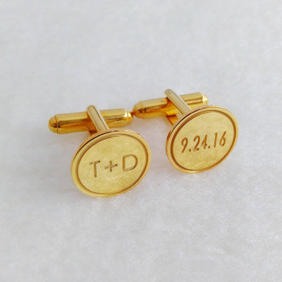 Personalized Wedding Cufflinks