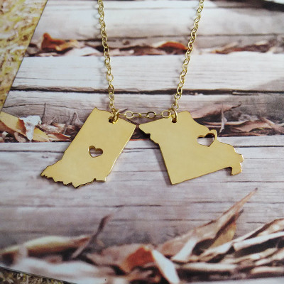 Two states Necklace