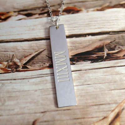 Vertical bar pendant