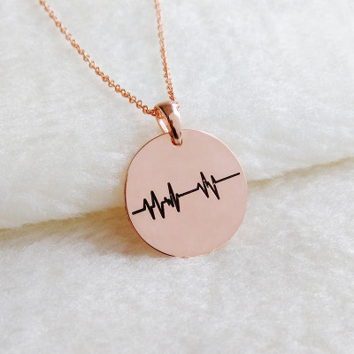 Beating Heart Pulse Necklace