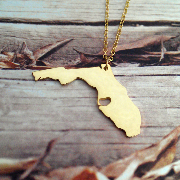 FL State Charm Necklace