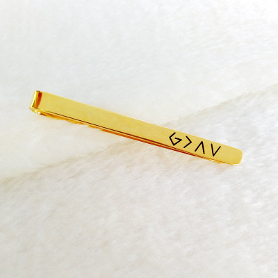 God Is Greater Than The Highs And Lows Tie Clip