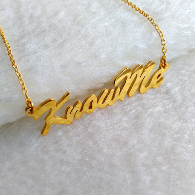 Gold KnowMe Necklace