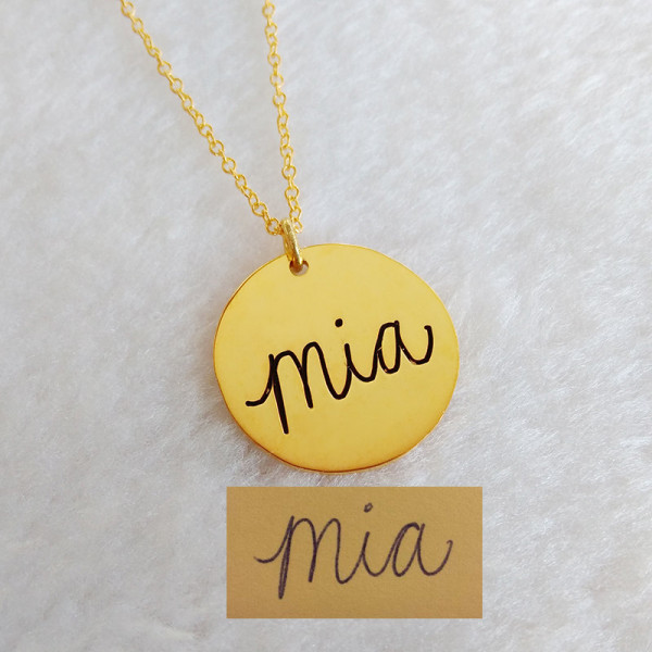 Gold Signature Necklace