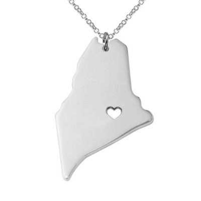 Maine State Necklace