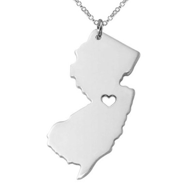 New Jersey State Necklace