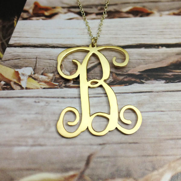 One Letter Necklace