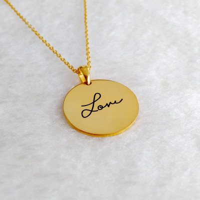 Personal Signature Necklace
