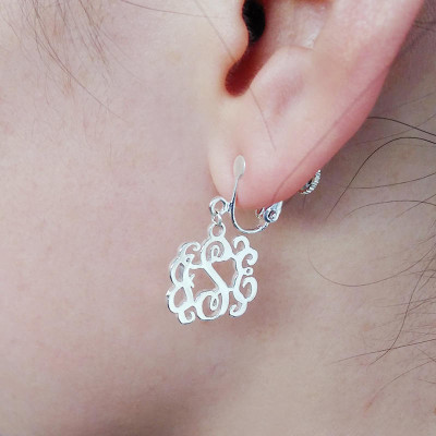 Personalize Clip Earring