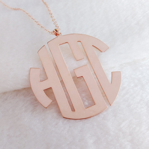 Personalized Monogram Necklace