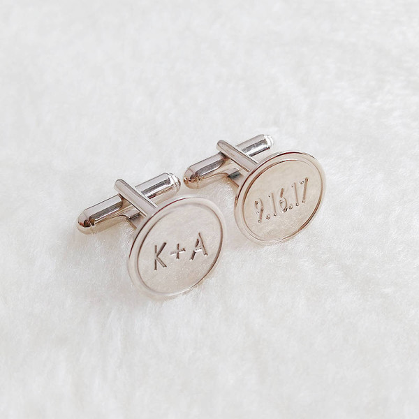 Personalized Wedding Cufflinks