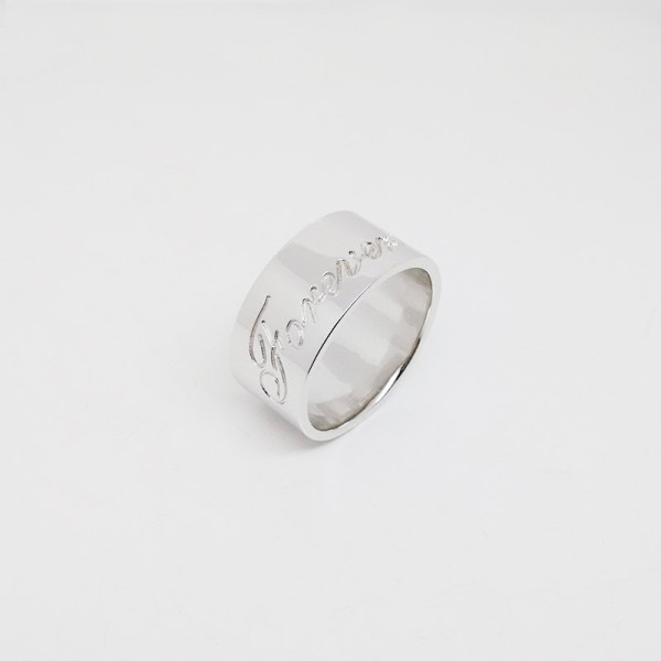 Silver Band Ring