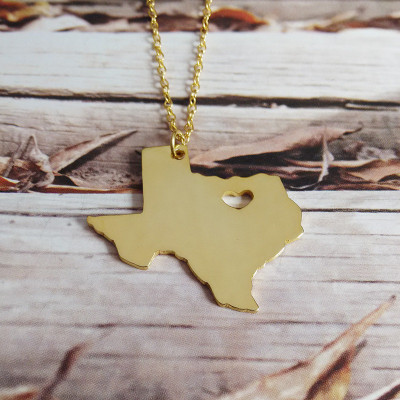 TX State Necklace