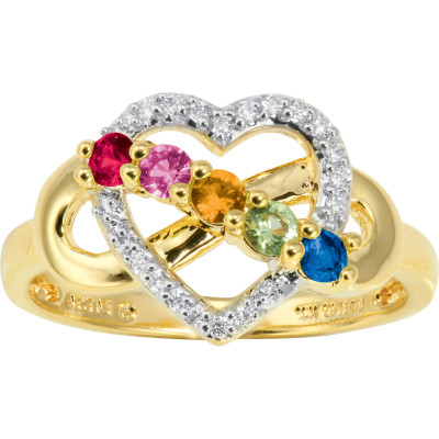 Personalized Keepsake Infinite Love Ring