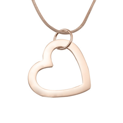 Heart Necklace - AlwaysHeart Necklace Rose