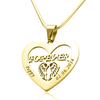 Heart Necklace - Angel