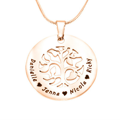 Personalised Necklaces - BFS Family Tree Necklace