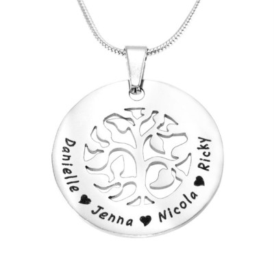 Personalised Necklaces - BFS Family Tree Necklace