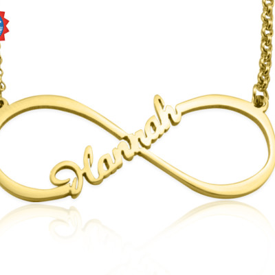 Name Necklace - Single Infinity