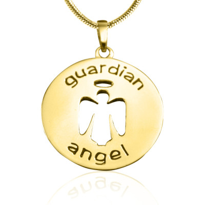 Personalised Necklaces - Guardian Angel Necklace