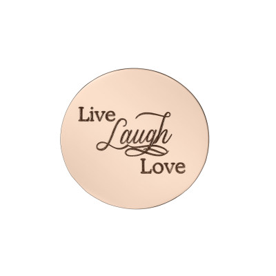 Live Laugh Love Disc Dream Locket