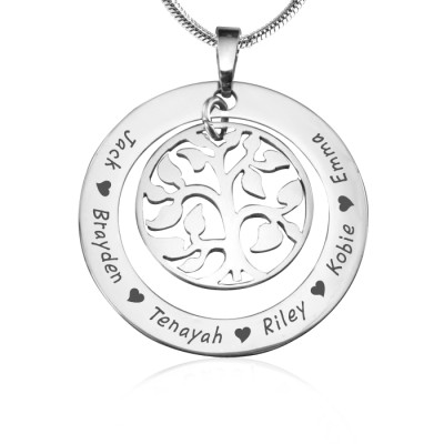 Personalised Necklaces - My Family Tree Necklace