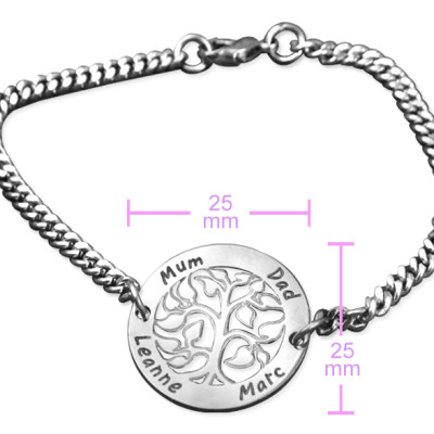 NN Vertical Personalised Bracelet