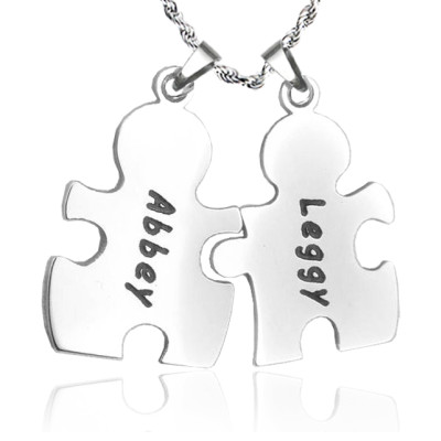 Personalised Necklaces - Puzzle Necklace
