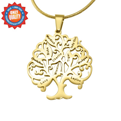 Personalised Necklaces - Tree of My Life Necklace