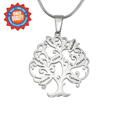 Personalised Necklaces - Tree of My Life Necklace