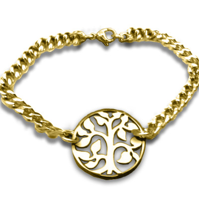 Tree Personalised Bracelet